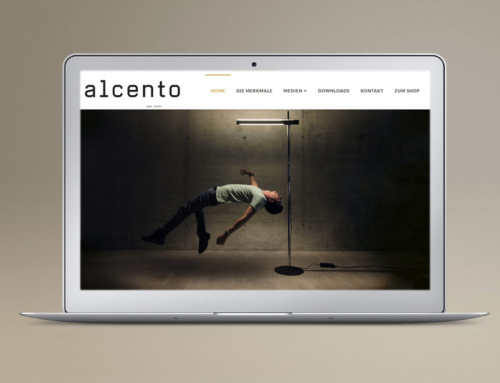 Referenzwebseite Alcento